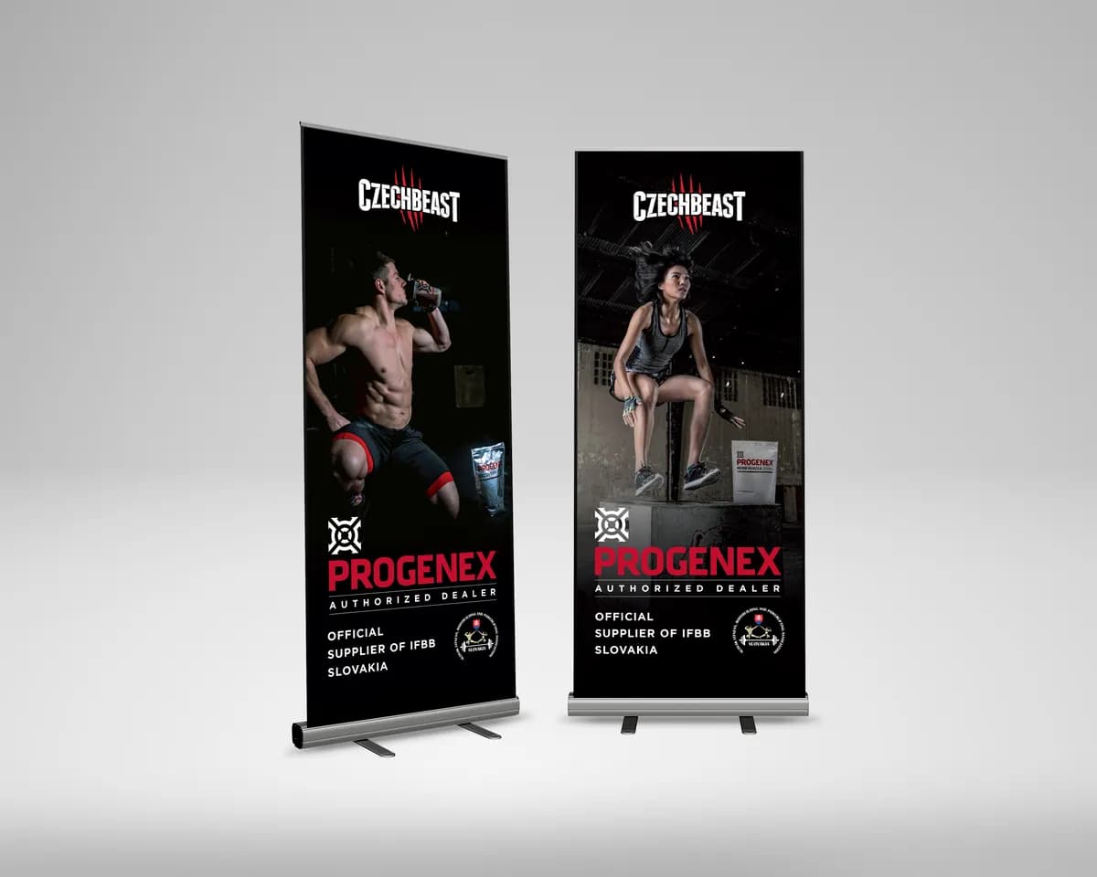 5 tipov pre pútavý Roll-Up banner