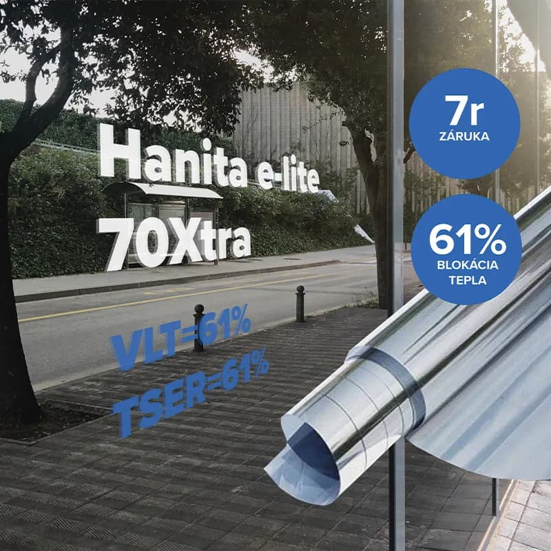 Fólia na sklo Hanita e-Lite 70 Exterier