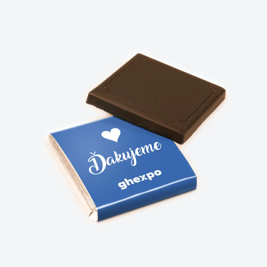 Zaujmite svojich zákazníkov originálnym sladkým darčekom - reklamné čokoládky MINI. S personalizáciou na mieru a možnosťou potlače vášho loga. Objednajte online.