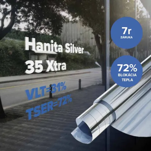 Fólie na sklo Hanita Silver 35 Xtra