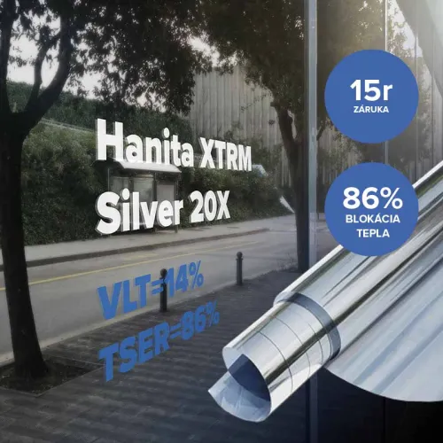 Fólie na sklo Hanita XTRM Silver 20X