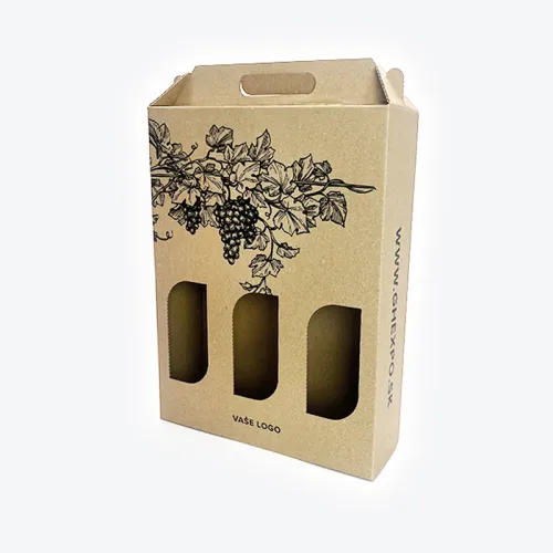 Dárkový box na tři vína