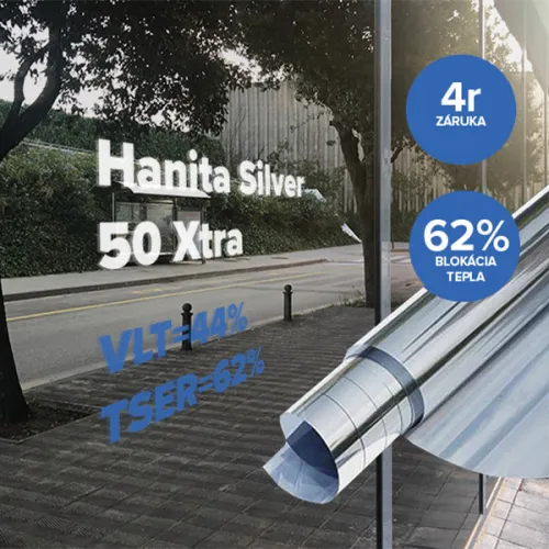 Fólie na sklo Hanita Silver 50 Xtra