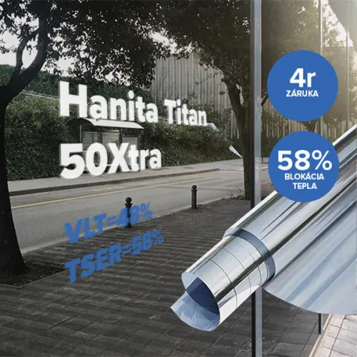 Fólie na sklo Hanita Titan 50 Xtra