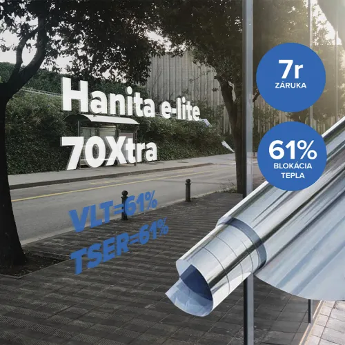 Fólie na sklo Hanita e-Lite 70 Exterier