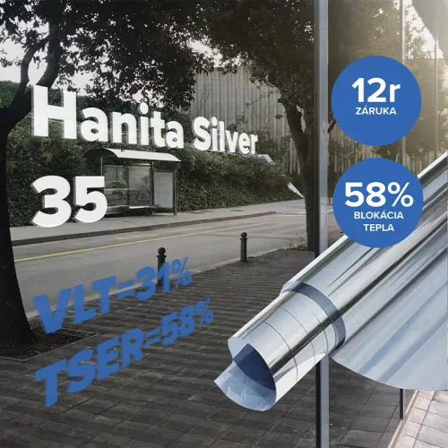 Fólie na sklo Hanita Silver 35