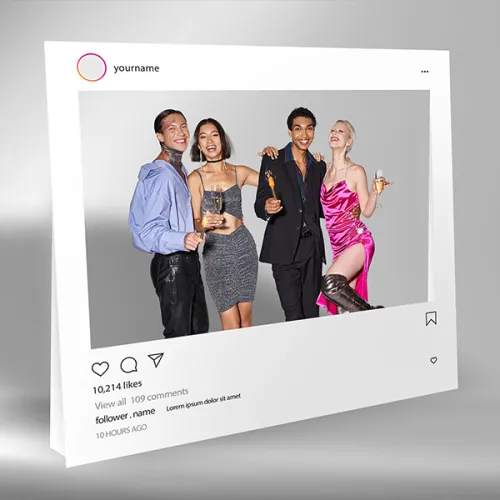 Svatbní fotostěna Instaframe