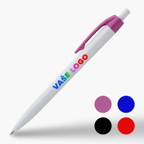 Pero s vlastním potiskem