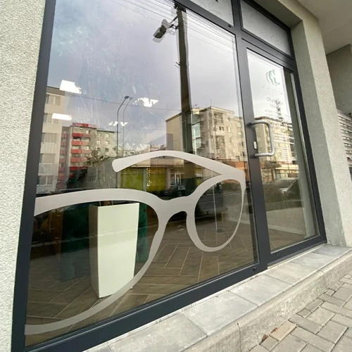 Výkladní samolepky